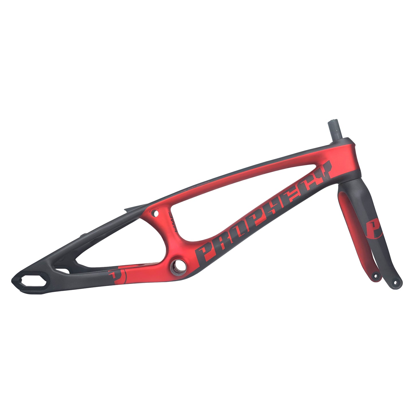 2024 Prophecy SCUD EVO3 Carbon BMX Frame & Forks Kit RED MATT