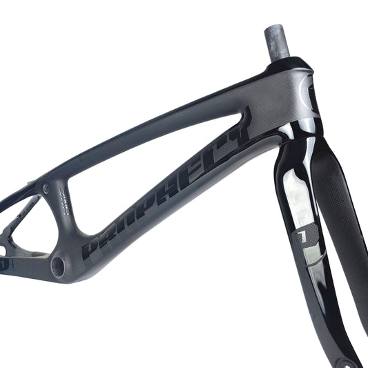 Hybrid Black Prophecy SCUD EVO3 Carbon BMX Disc Frame & Forks Kit