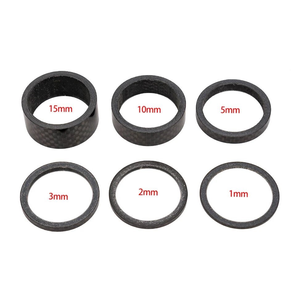 Carbon Steer Tube Spacers