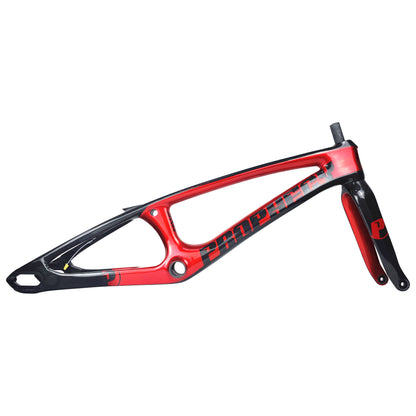 Red Gloss Prophecy SCUD EVO3 Carbon BMX Frame & Forks Kit