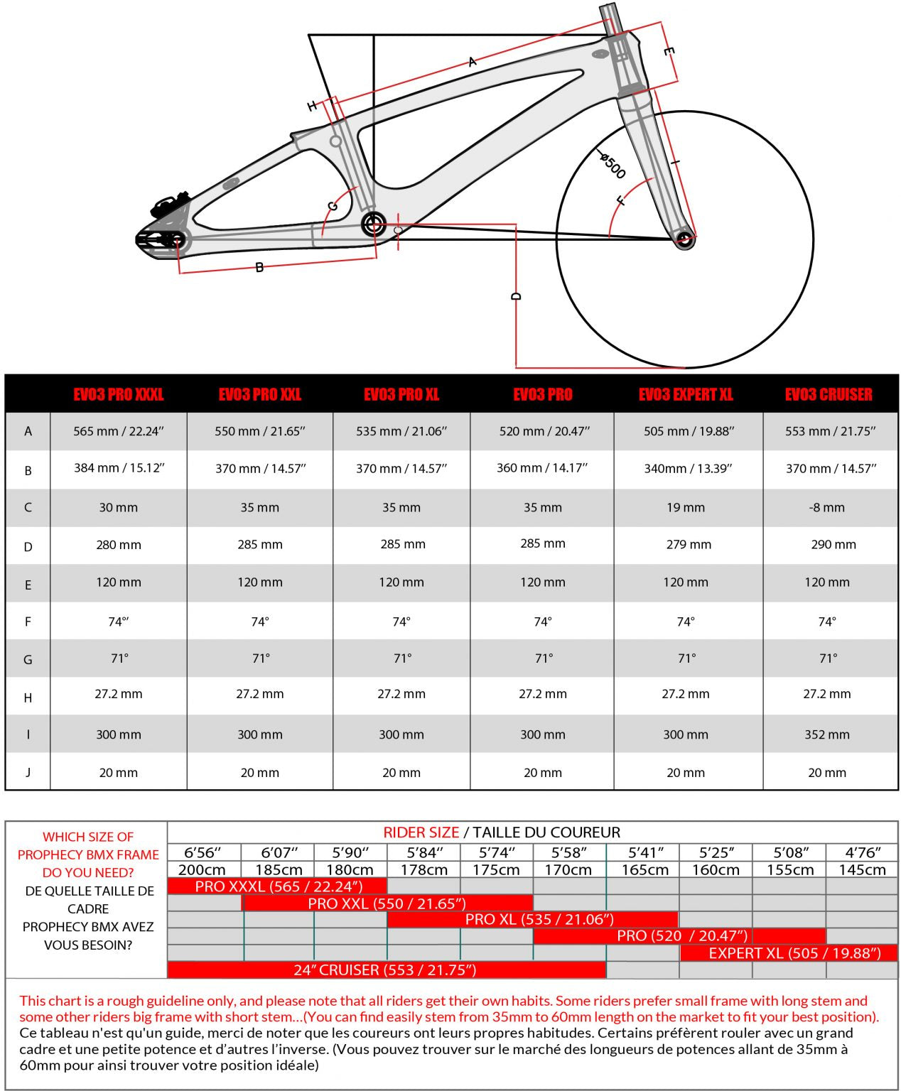 Scott spark size chart 2018 hot sale