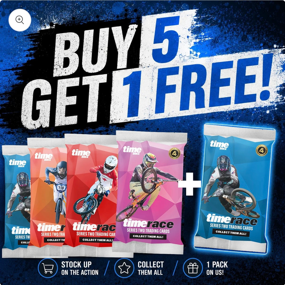 Time BMX cards (Buy 5 get 1 FREE)