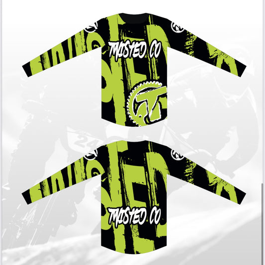 TwistedCo Urban Jersey - Acid Green