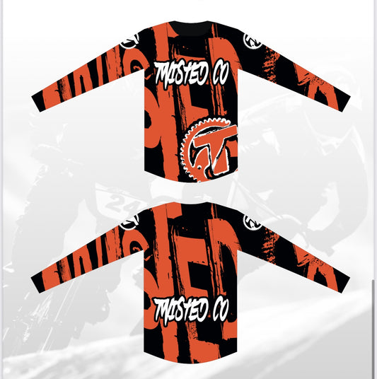TwistedCo Urban Jersey - Orange Punch